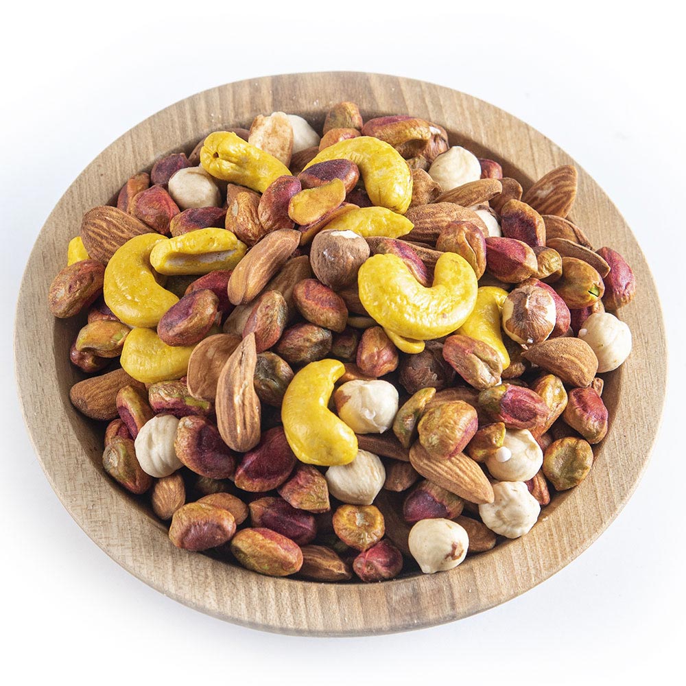 آجیل چهار مغز زعفرانی