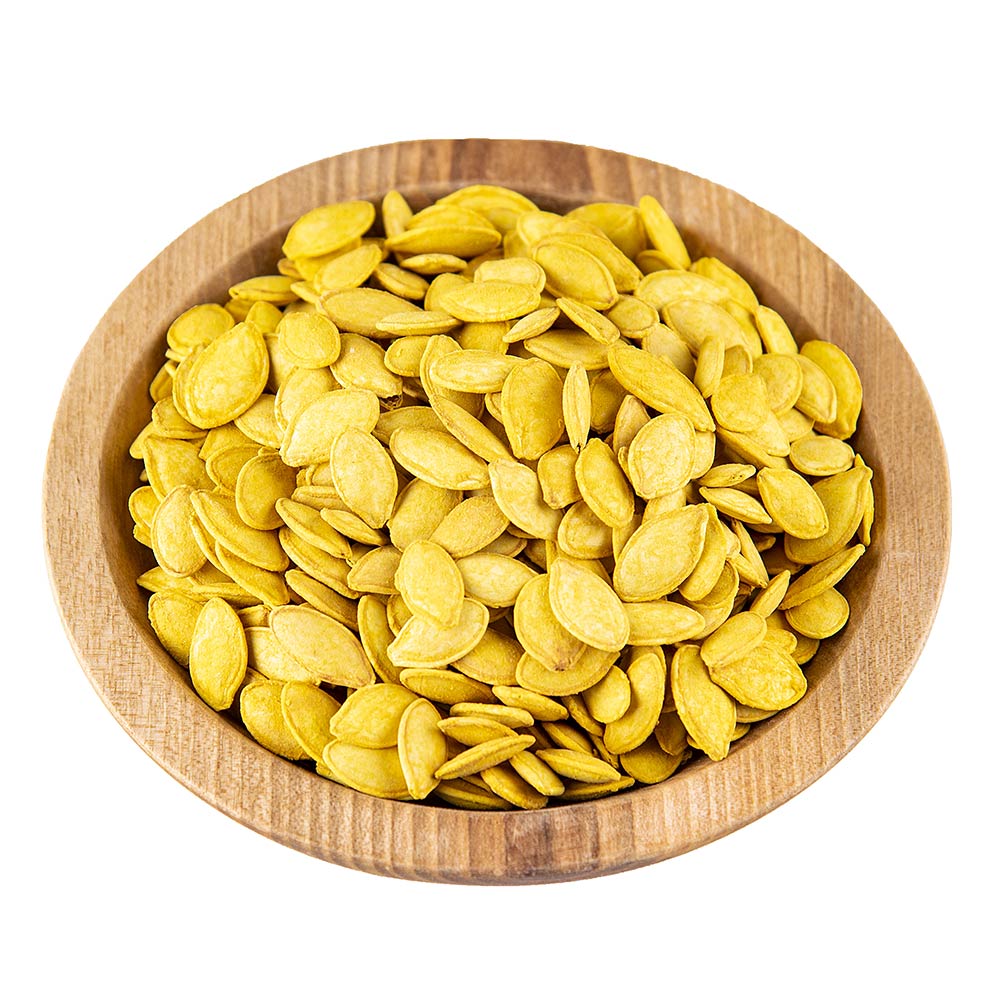 تخمه کدو گوشتی نمکی زرد